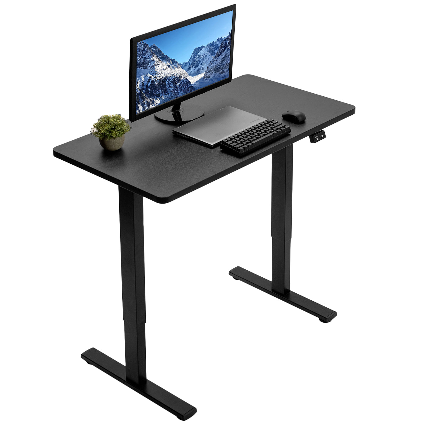 Single panel sit-to-stand electric desk from VIVO.